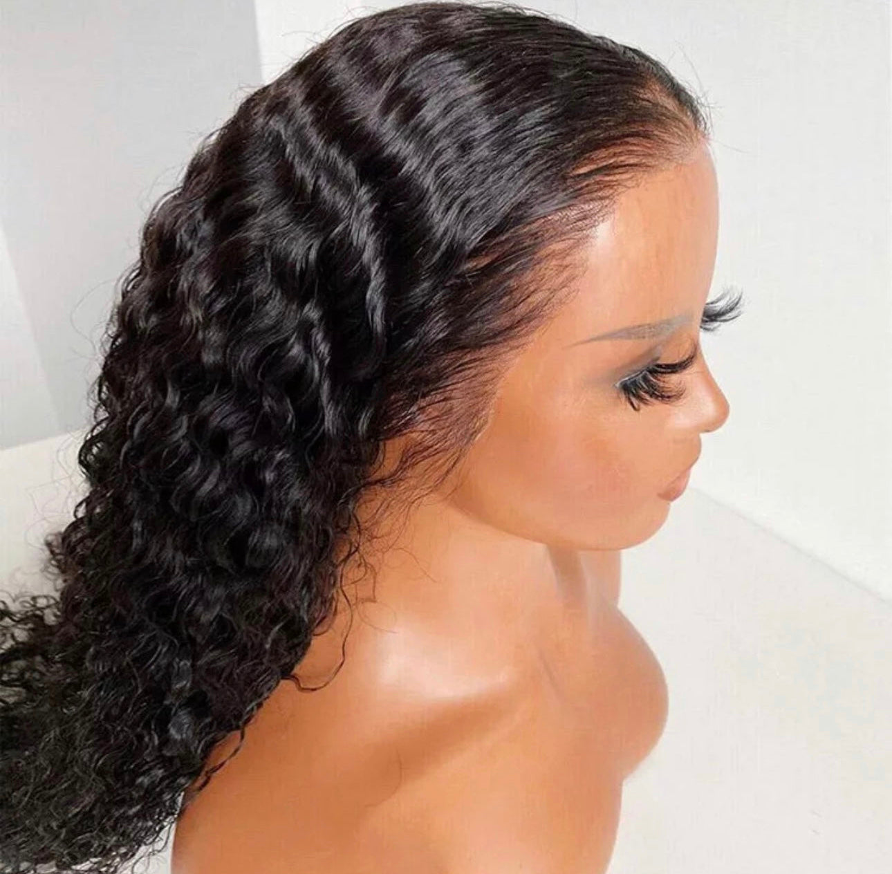 Sexy custom made water newest wave lace wig