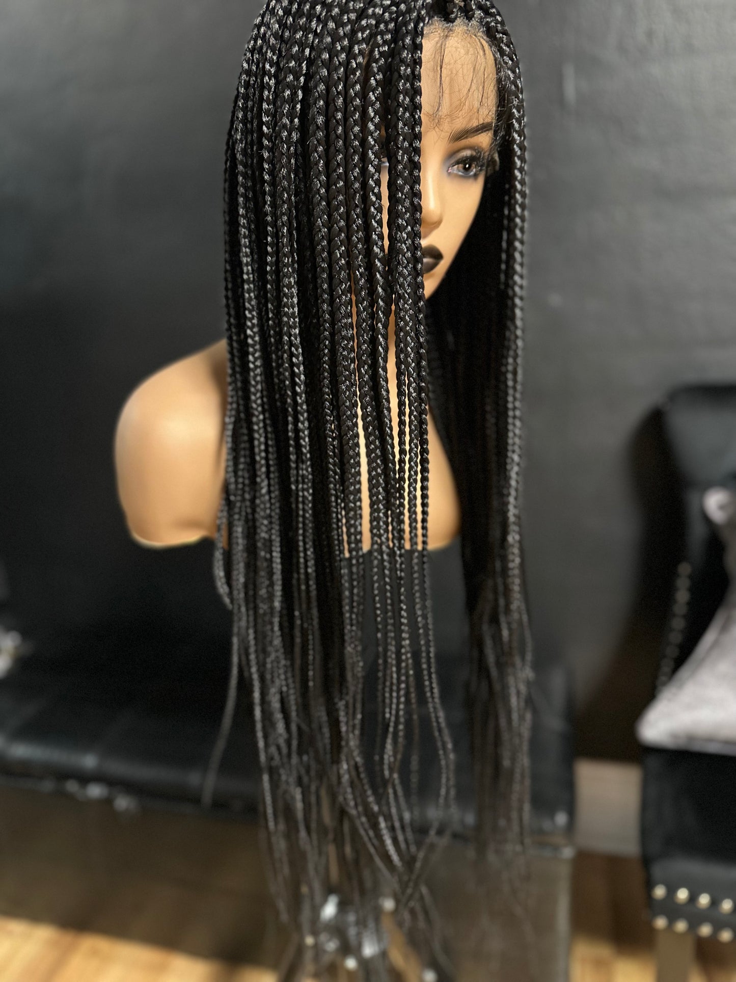 Box Braid Wig-D.D. Daughters Lace Wig Beautique