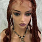 Gypsy Box Braid Wig curled ends-D.D. Daughters Lace Wig Beautique