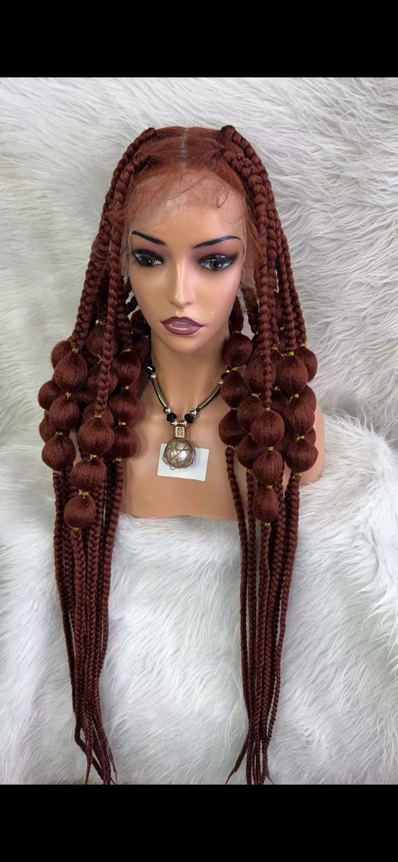 Ball Braid Style Wig-D.D. Daughters Lace Wig Beautique