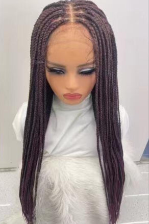 Small Knotless Braid Wig-D.D. Daughters Lace Wig Beautique