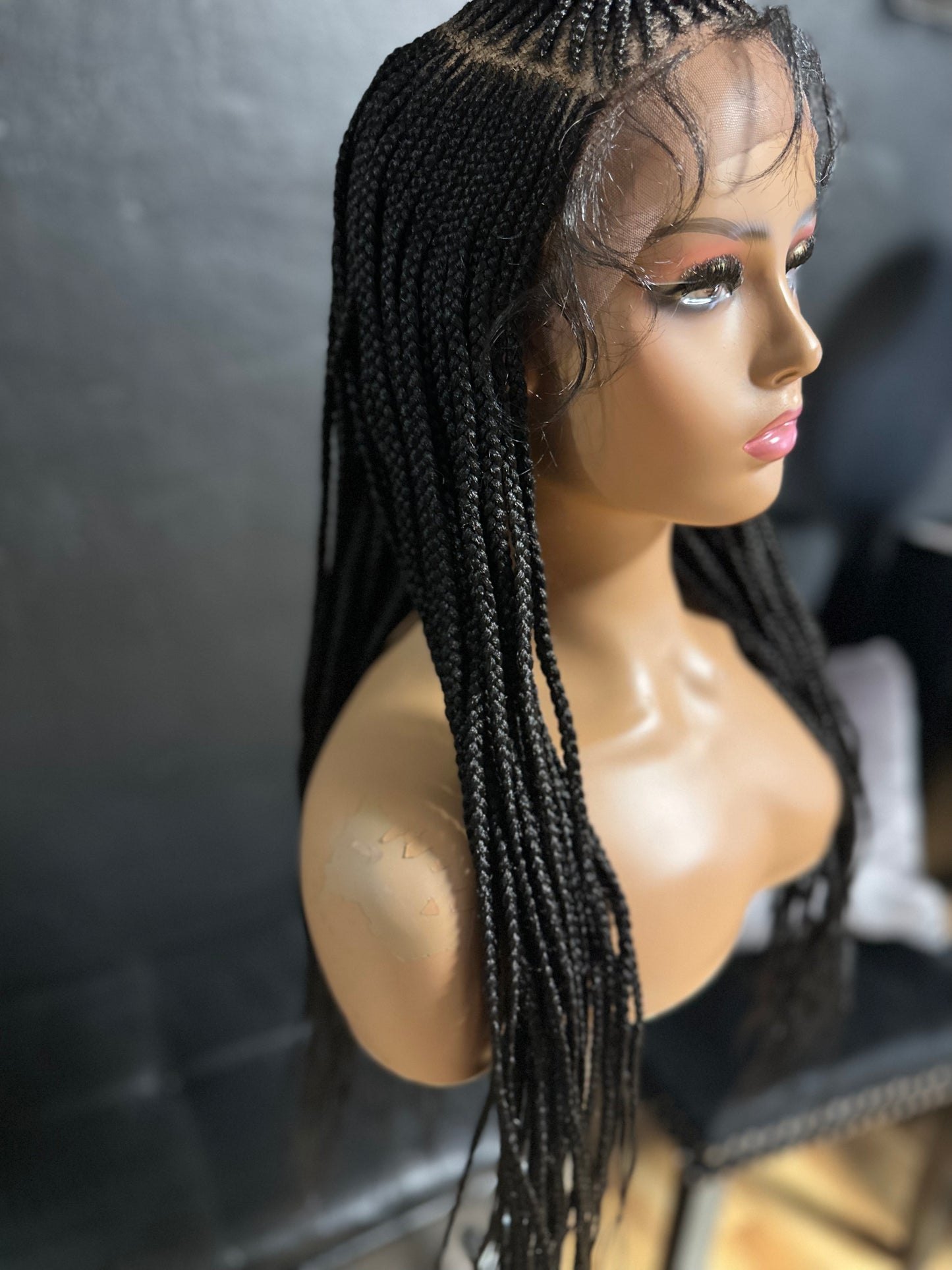 Top Bun Braid Wig-D.D. Daughters Lace Wig Beautique