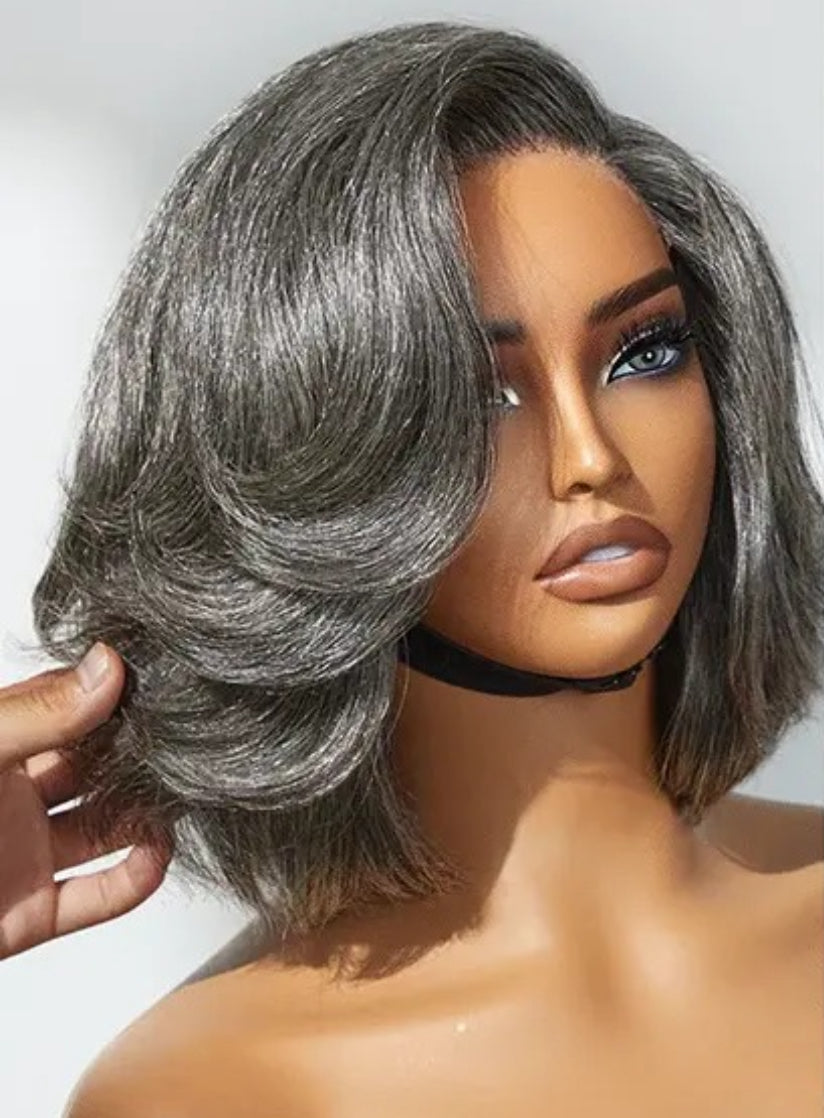 Silver Fox - Straight Hair-D.D. Daughters Lace Wig Beautique