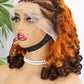 Braided Front Braid Style Wig w/Curls-D.D. Daughters Lace Wig Beautique