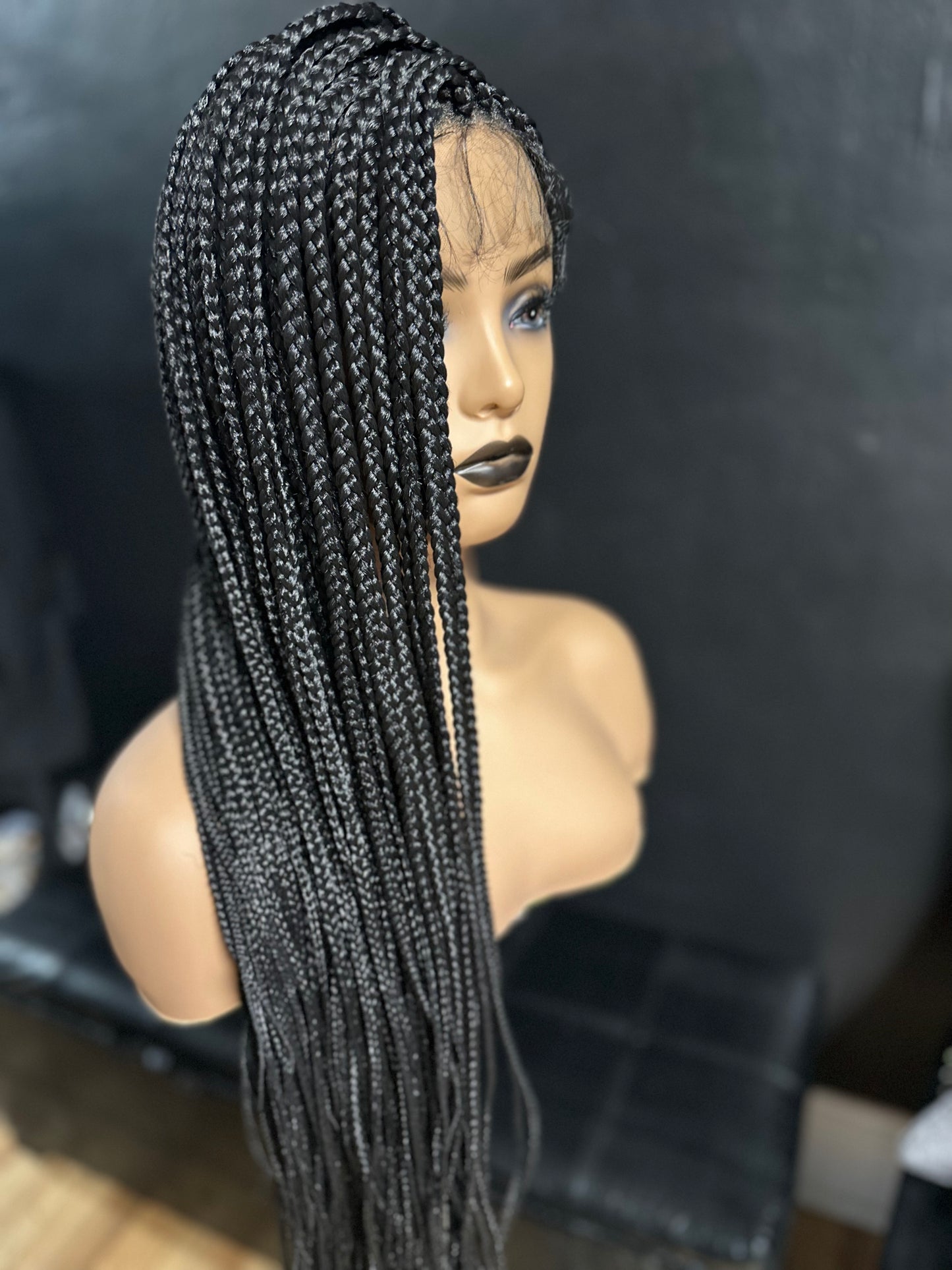 Box Braid Wig-D.D. Daughters Lace Wig Beautique