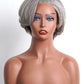 Silver Fox - Straight Hair-D.D. Daughters Lace Wig Beautique