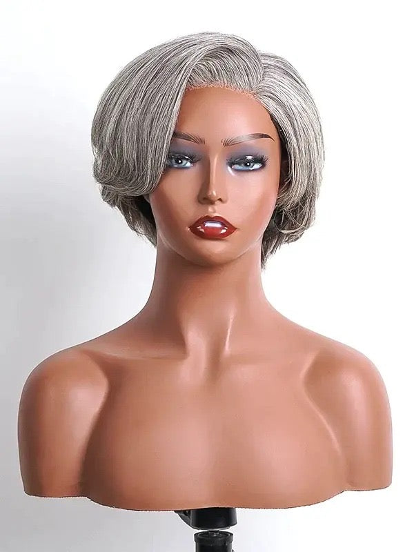 Silver Fox - Straight Hair-D.D. Daughters Lace Wig Beautique