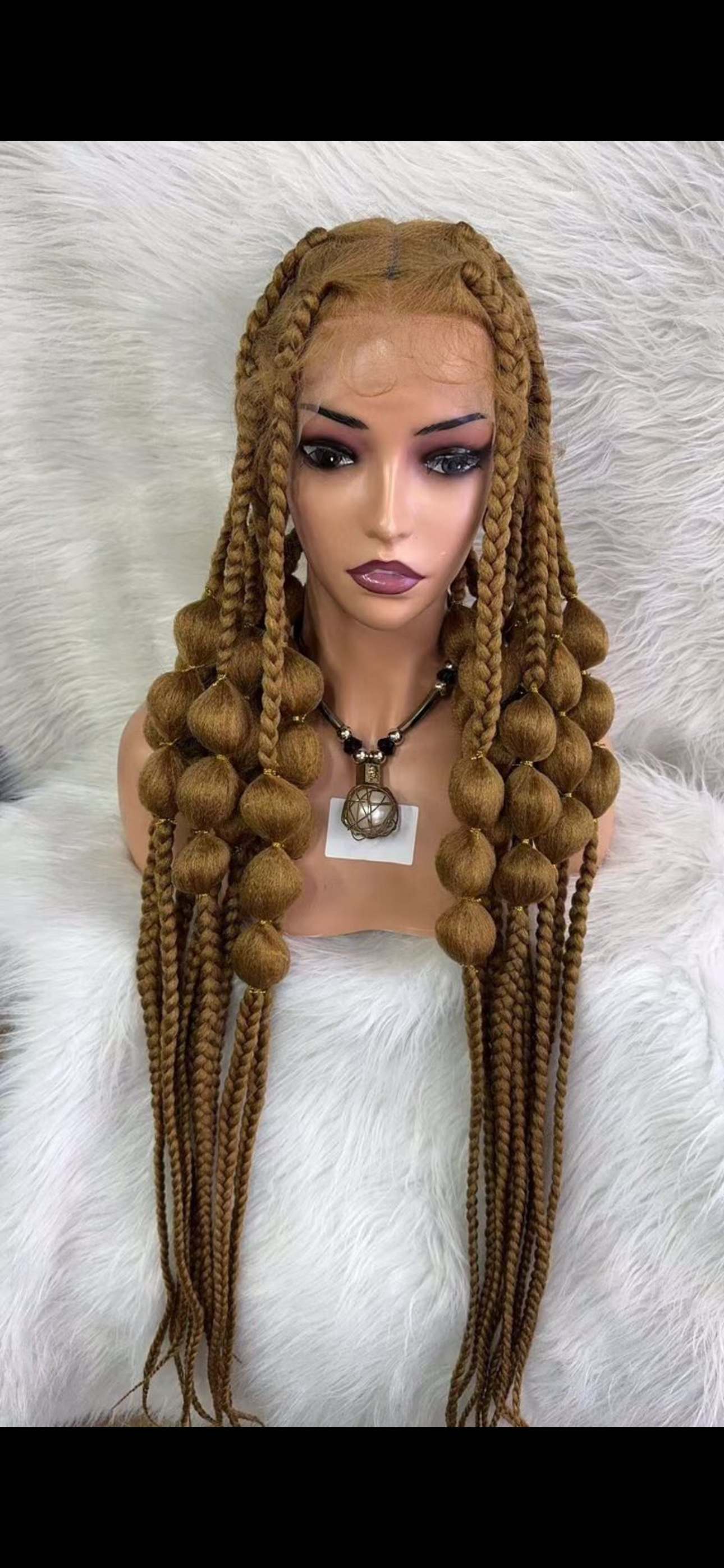 Ball Braid Style Wig-D.D. Daughters Lace Wig Beautique