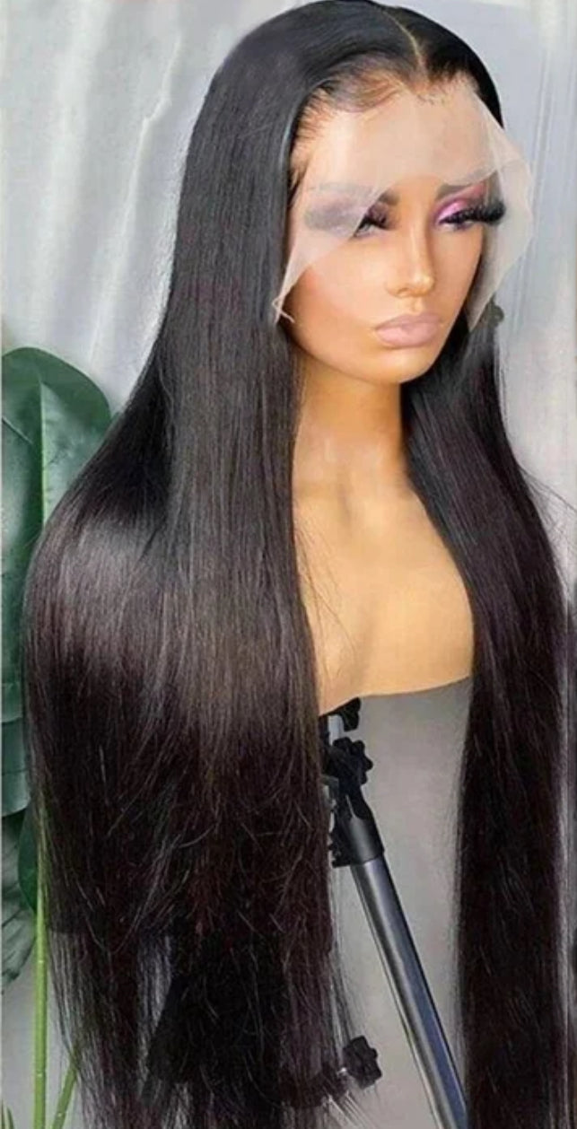 Straight Long Lace Closure Unit (preorder)-D.D. Daughters Lace Wig Beautique