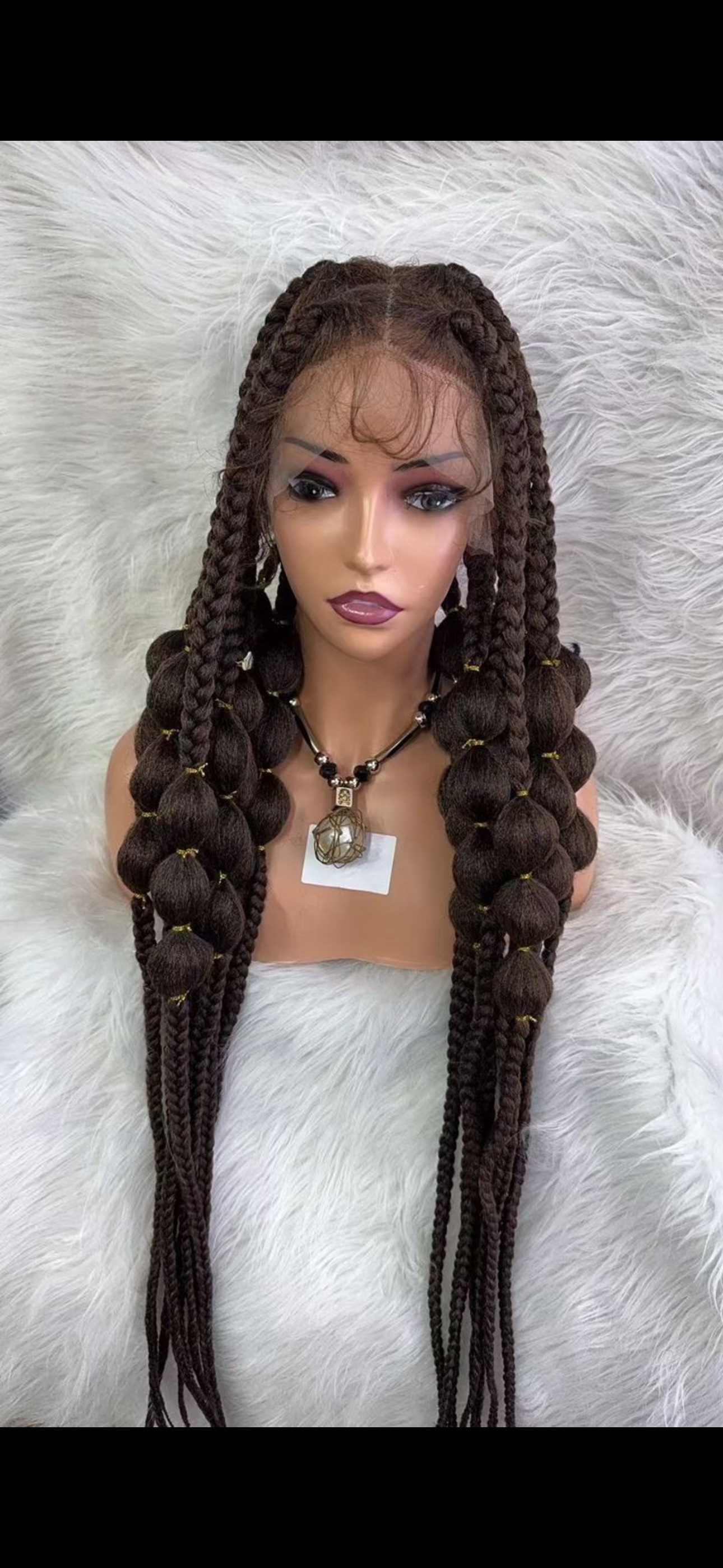 Ball Braid Style Wig-D.D. Daughters Lace Wig Beautique