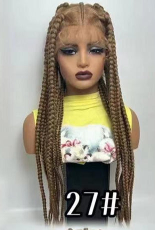 Straight Back Braid Wig-D.D. Daughters Lace Wig Beautique