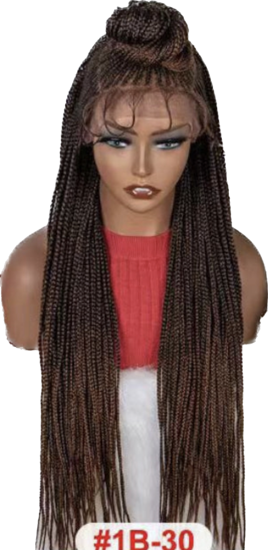 Top Bun Braid Wig-D.D. Daughters Lace Wig Beautique