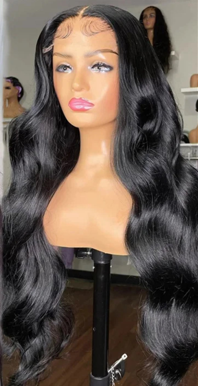 Straight Long Lace Closure Unit (preorder)-D.D. Daughters Lace Wig Beautique