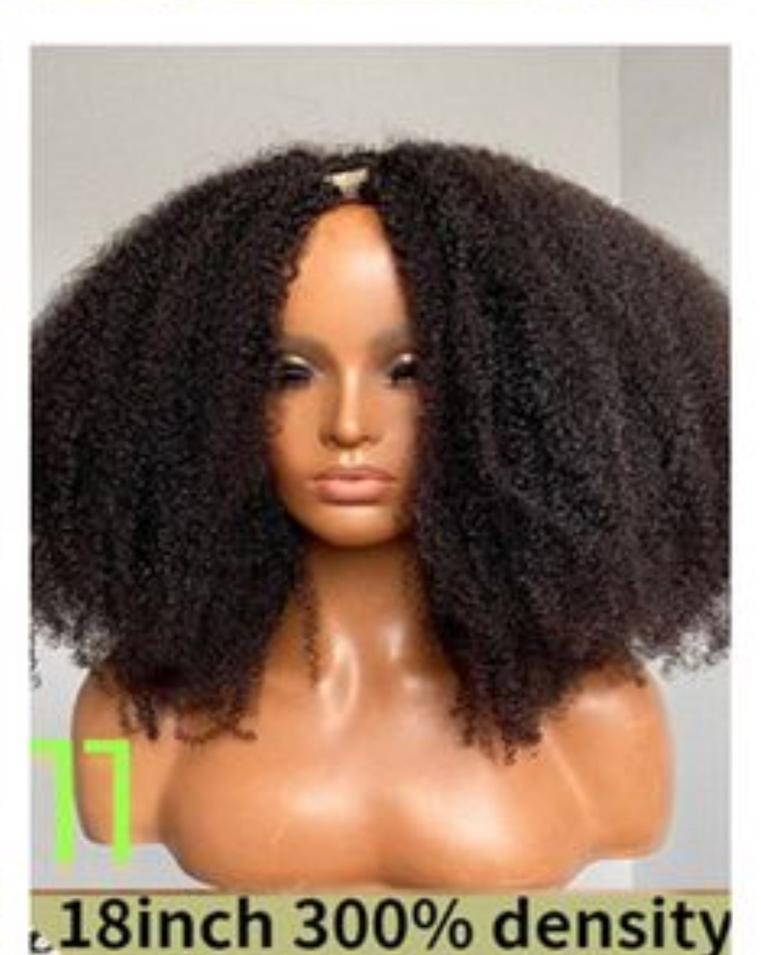 Kinky Curly V-Part Unit-D.D. Daughters Lace Wig Beautique