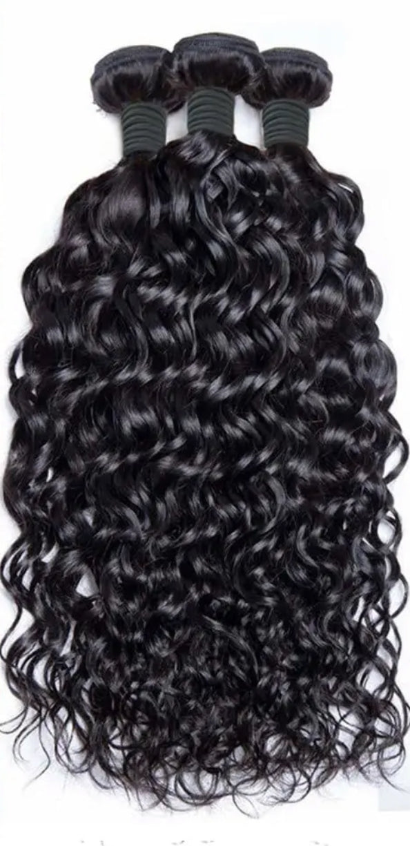 Water Wave Brazilian Virgin Hair Bundles-D.D. Daughters Lace Wig Beautique