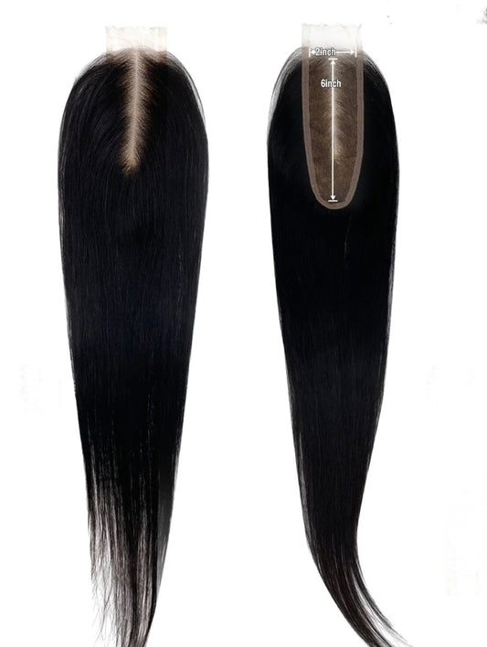 2"x 6" Lace Closure-Brazilian Straight Hair-D.D. Daughters Lace Wig Beautique