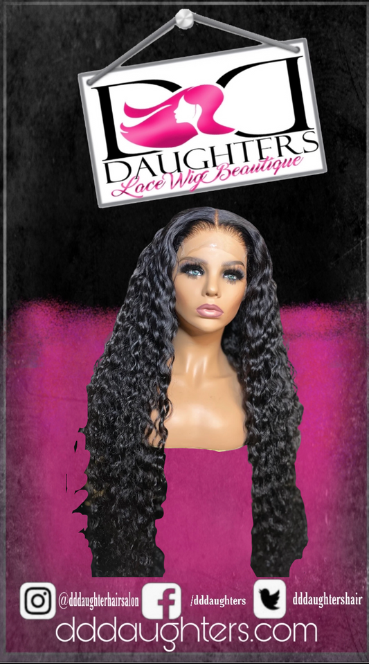 Glueless Deep Wave Wig-D.D. Daughters Lace Wig Beautique