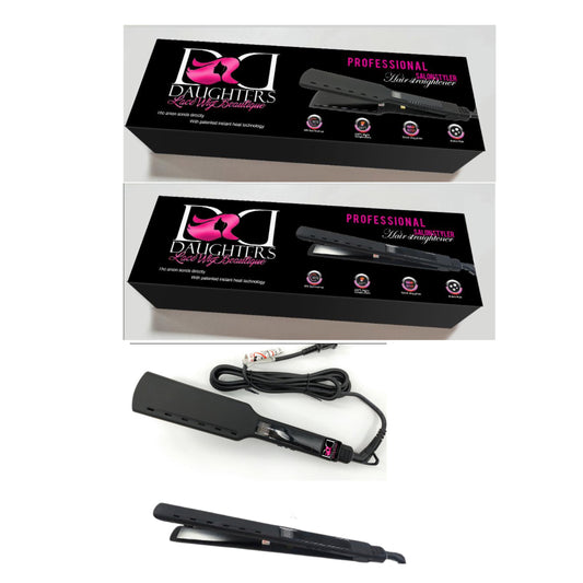 D.D. Daughters 1” & 2” Flat Iron Combo-D.D. Daughters Lace Wig Beautique