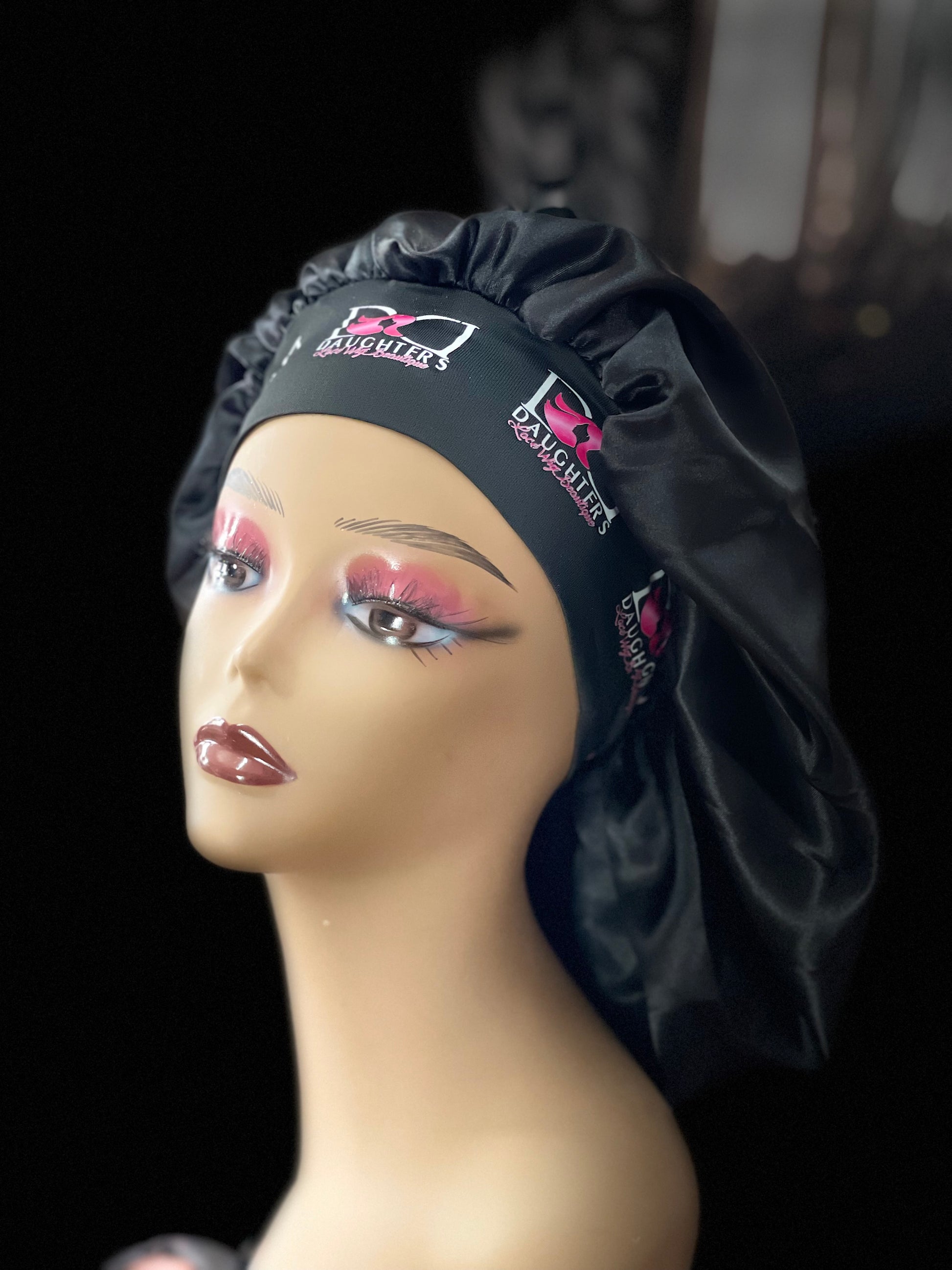 Silk Bonnet with Edge Band-D.D. Daughters Lace Wig Beautique