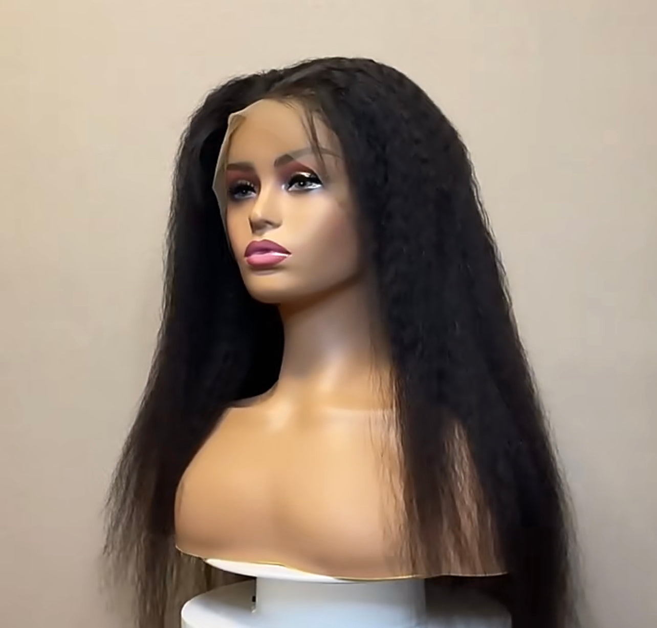 Kinky Straight Full Lace Wig-D.D. Daughters Lace Wig Beautique