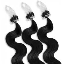 Natural Body Wave Micro Loop Hair-D.D. Daughters Lace Wig Beautique